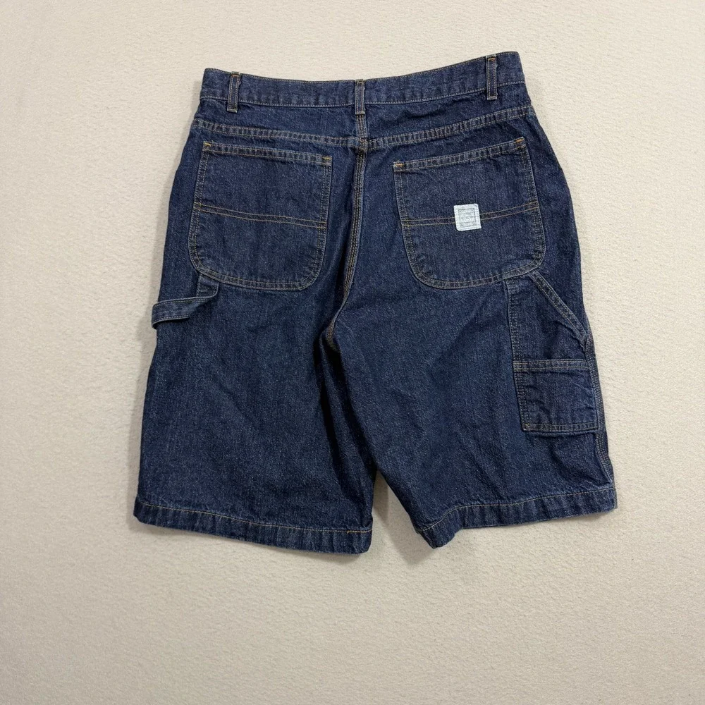 Vintage Faded Glory Jean Shorts 32 Blue 10